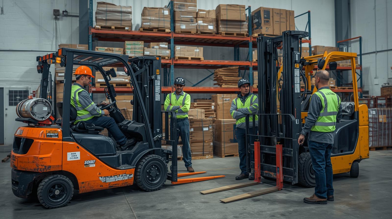 Vakmanschap in training - Heftruck en veiligheid instructie